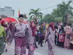 Walikota Dumai dan Pejabat Ikut Pawali Ta&rsquo;aruf MTQ XLIII Riau 2025 di Bengkalis